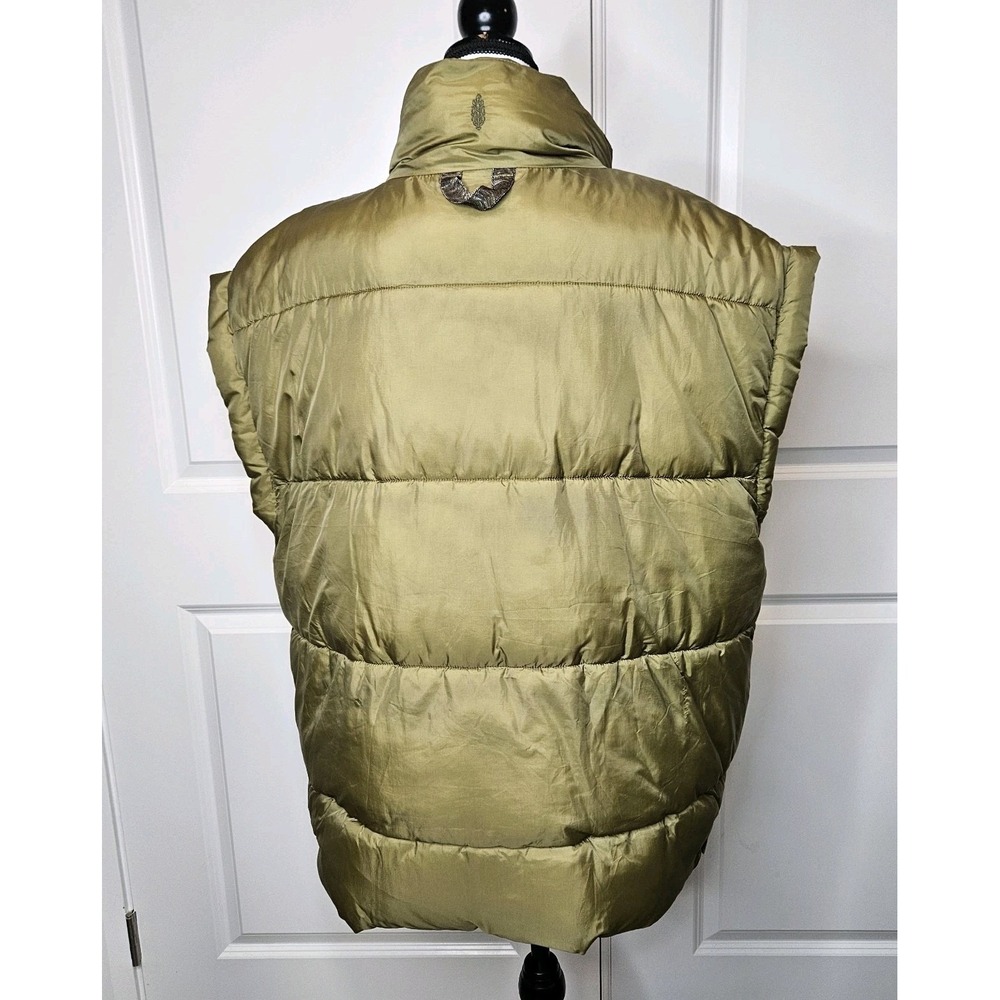 Free People FP Movement In A Bubble Puffer Vest Size Large‎ Gorpcore Oversized - Picture 3 of 9